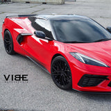 19/20" Avant Garde M520R Black 19x8.5 20x11 Wheels Rims Fits Chevy Corvette C8
