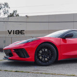 20/21" Avant Garde M520R Black 20x9 21x12 Wheels Rims Fits Chevrolet Corvette C8