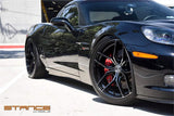 21" STANCE SF03 SILVER CONCAVE WHEELS RIMS FITS BMW F15 X5