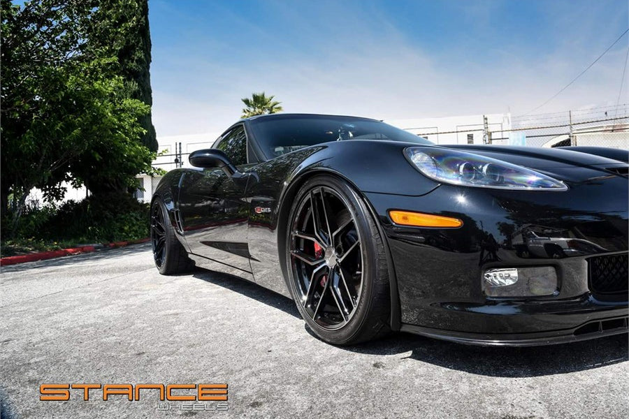 21" STANCE SF03 SILVER CONCAVE WHEELS RIMS FITS BMW F15 X5