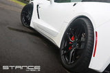 20" STANCE SF03 SILVER FORGED CONCAVE WHEELS RIMS FITS BMW F80 M3