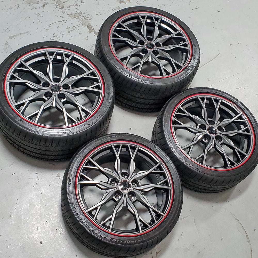 19" 20" OEM Factory GM Q9A Forged Wheels Rims Tires Fits Chevy Corvette C8