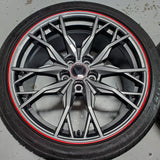 19" 20" OEM Factory GM Q9A Forged Wheels Rims Tires Fits Chevy Corvette C8