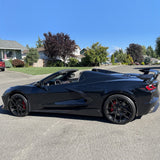 20/21" Savini SV-F5 Black 20x9 21x12 Wheels Rims Fits Chevrolet Corvette C8