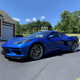 19" 20" HRE FF11 Silver 19x9 20x11.5 Concave Wheels Rims Fits Chevy Corvette C8