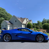 19" 20" HRE FF11 Silver 19x9 20x11.5 Concave Wheels Rims Fits Chevy Corvette C8