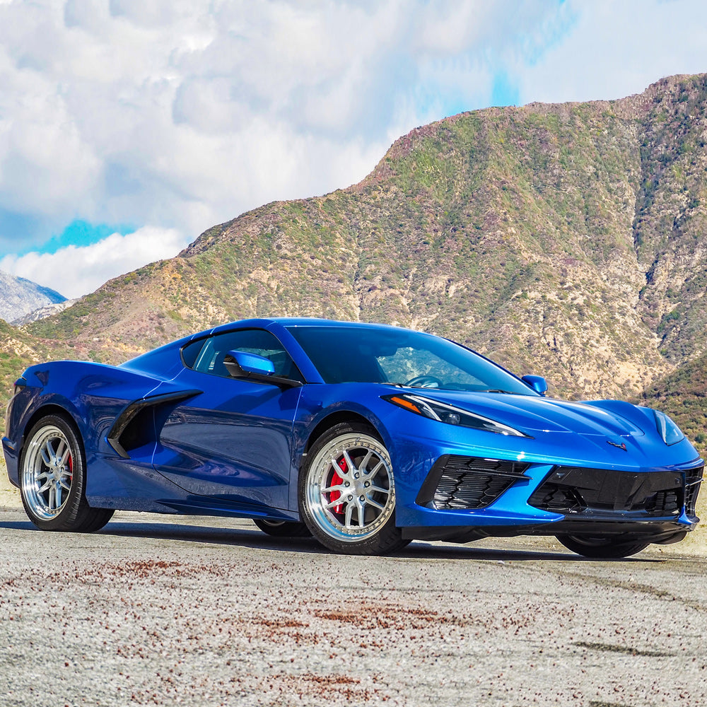 19/20" Velgen SL10 Silver 19x9.5 20x12 Full Forged Wheels Rims Fits Corvette C8
