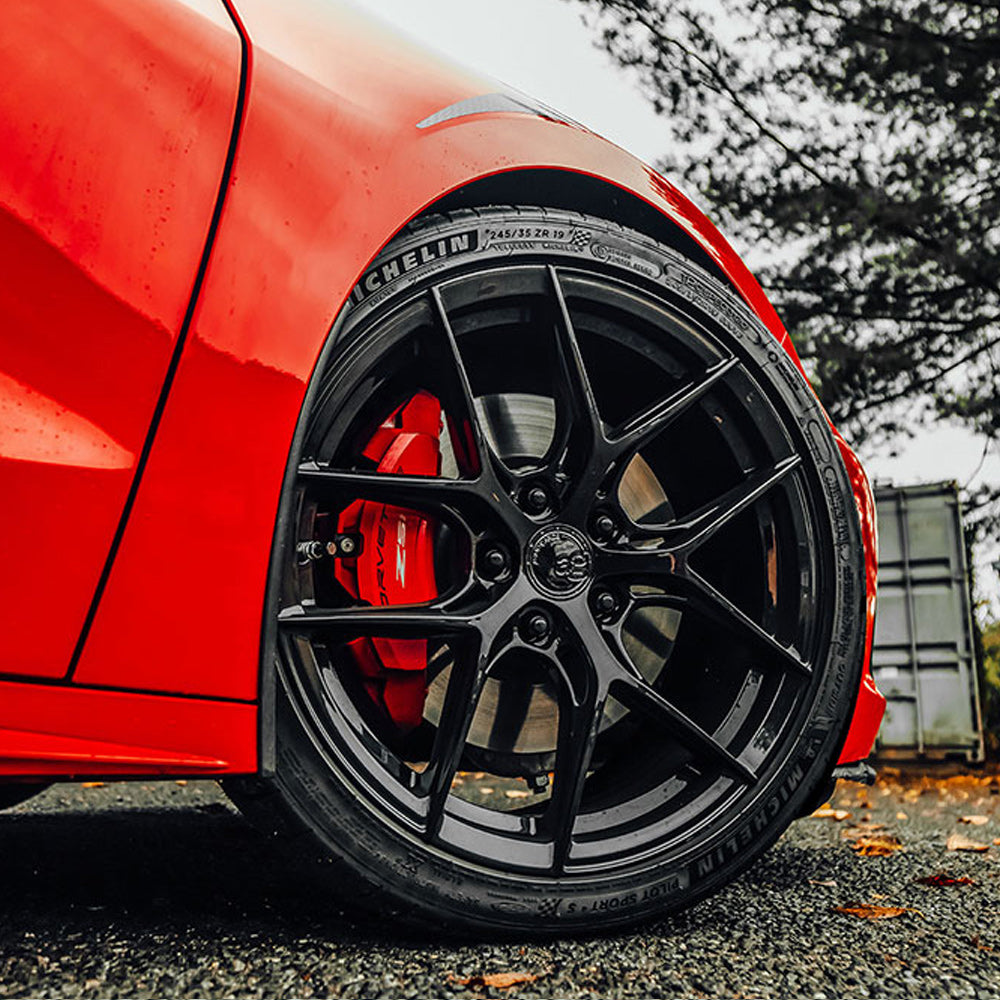 20/21" Avant Garde M580R Dark Graphite 20x9 21x12 Wheels Rims Fits Corvette C8