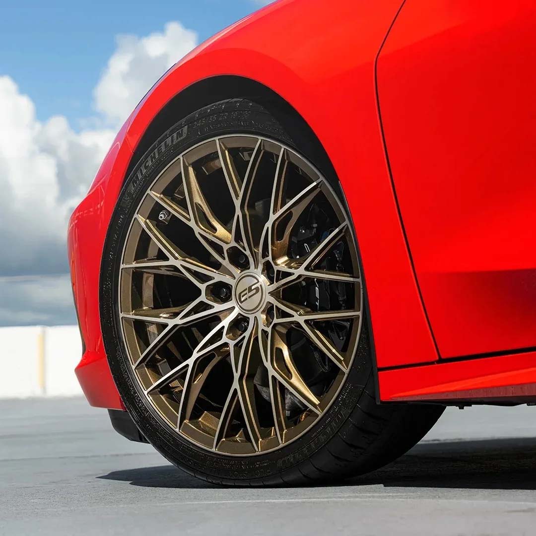 20/21" E5 Sebring Bronze Brushed Tint 20x9 21x12 Concave Wheels for Corvette C8 Stingray (2020-2027) | Set of 4