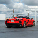 20/21" E5 Sebring Bronze Brushed Tint 20x9 21x12 Concave Wheels for Corvette C8 Stingray (2020-2027) | Set of 4