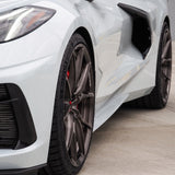 20/21" Vorsteiner VPX 101 Brushed 20x9 21x12 Wheels Rims Fits Corvette C8