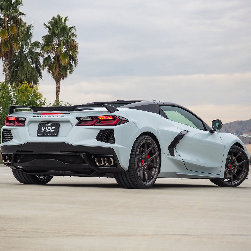 20/21" Vorsteiner VPX 101 Brushed 20x9 21x12 Wheels Rims Fits Corvette C8