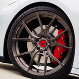 20/21" Vorsteiner VPX 101 Brushed 20x9 21x12 Wheels Rims Fits Corvette C8