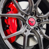 20/21" Vorsteiner VPX 101 Brushed 20x9 21x12 Wheels Rims Fits Corvette C8
