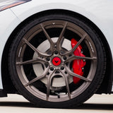 20/21" Vorsteiner VPX 101 Brushed 20x9 21x12 Wheels Rims Fits Corvette C8