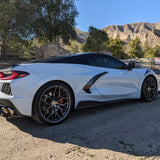 20/21" Avant Garde M520R Dark Graphite 20x9 21x12 Wheels Rims Fits Corvette C8