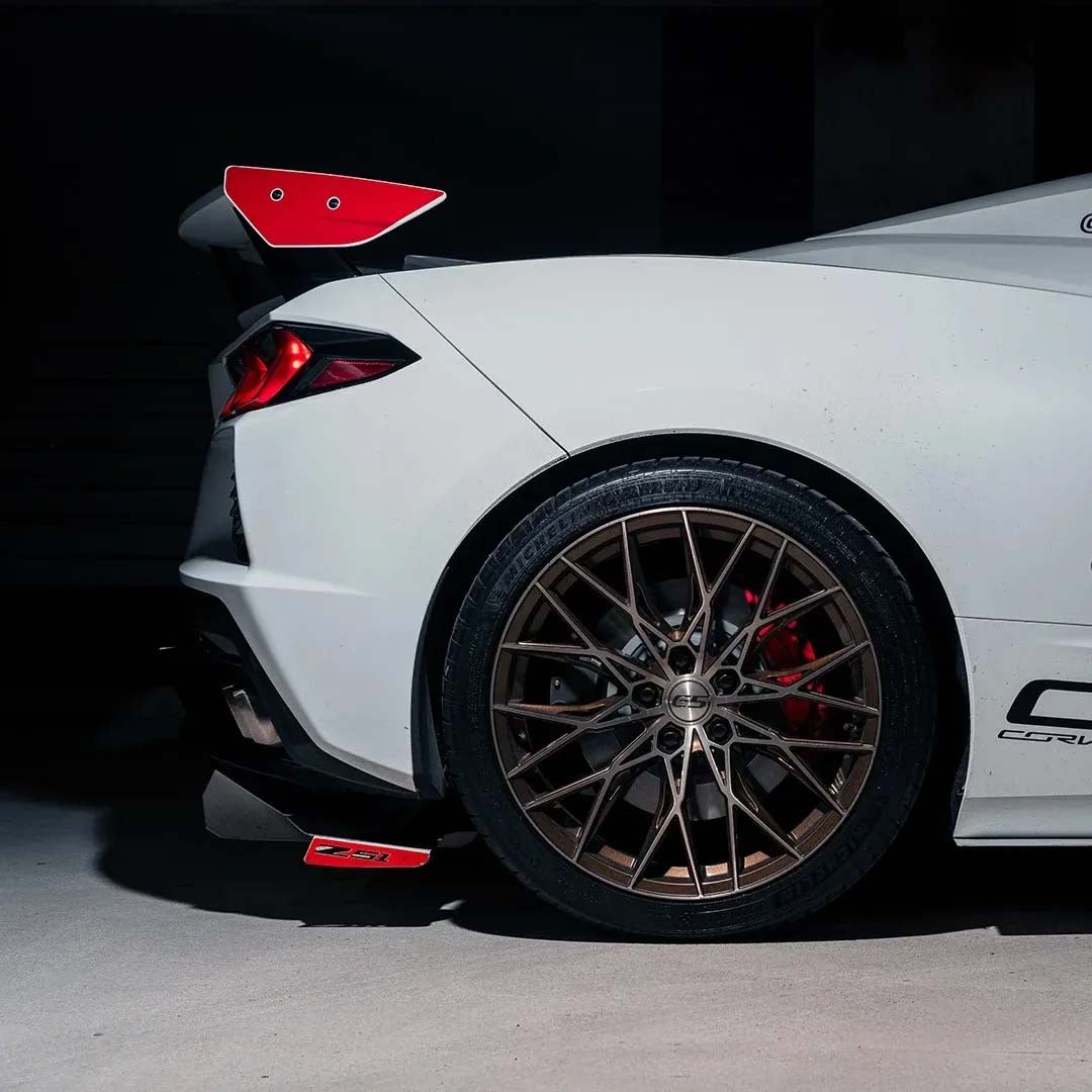 20/21" E5 Sebring Bronze Brushed Tint 20x9 21x12 Concave Wheels for Corvette C8 Stingray (2020-2027) | Set of 4