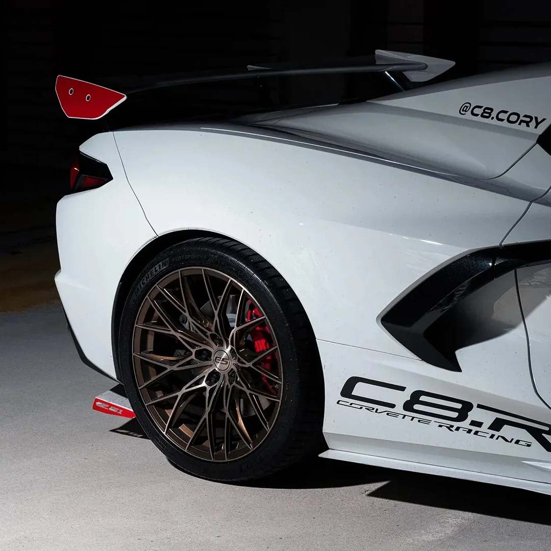 20/21" E5 Sebring Bronze Brushed Tint 20x9 21x12 Concave Wheels for Corvette C8 Stingray (2020-2027) | Set of 4