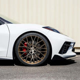 20/21" E5 Sebring Bronze Brushed Tint 20x9 21x12 Concave Wheels for Corvette C8 Stingray (2020-2027) | Set of 4