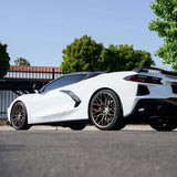 20/21" E5 Sebring Bronze Brushed Tint 20x9 21x12 Concave Wheels for Corvette C8 Stingray (2020-2027) | Set of 4