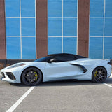 20/21" Savini SV-F5 Black 20x9 21x12 Wheels Rims Fits Chevrolet Corvette C8