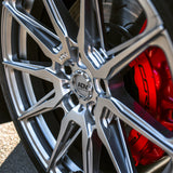 20" ADV1 ADV5.0 Silver 20x9 20x10.5 Wheels Rims Fits Lexus IS200 IS250 IS350