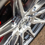 20" ADV1 ADV5.0 Silver 20x9 20x10.5 Wheels Rims Fits Lexus IS200 IS250 IS350