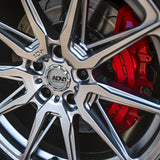 19" ADV1 ADV5.0 Silver 19x8.5 Forged Concave Wheels Rims Fits Audi A3 S3