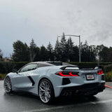 20/21 AL13 FR80 Silver 20x9 21X12 Concave Wheels Fits Chevrolet Corvette C8