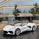 20/21 AL13 FR80 Silver 20x9 21X12 Concave Wheels Fits Chevrolet Corvette C8
