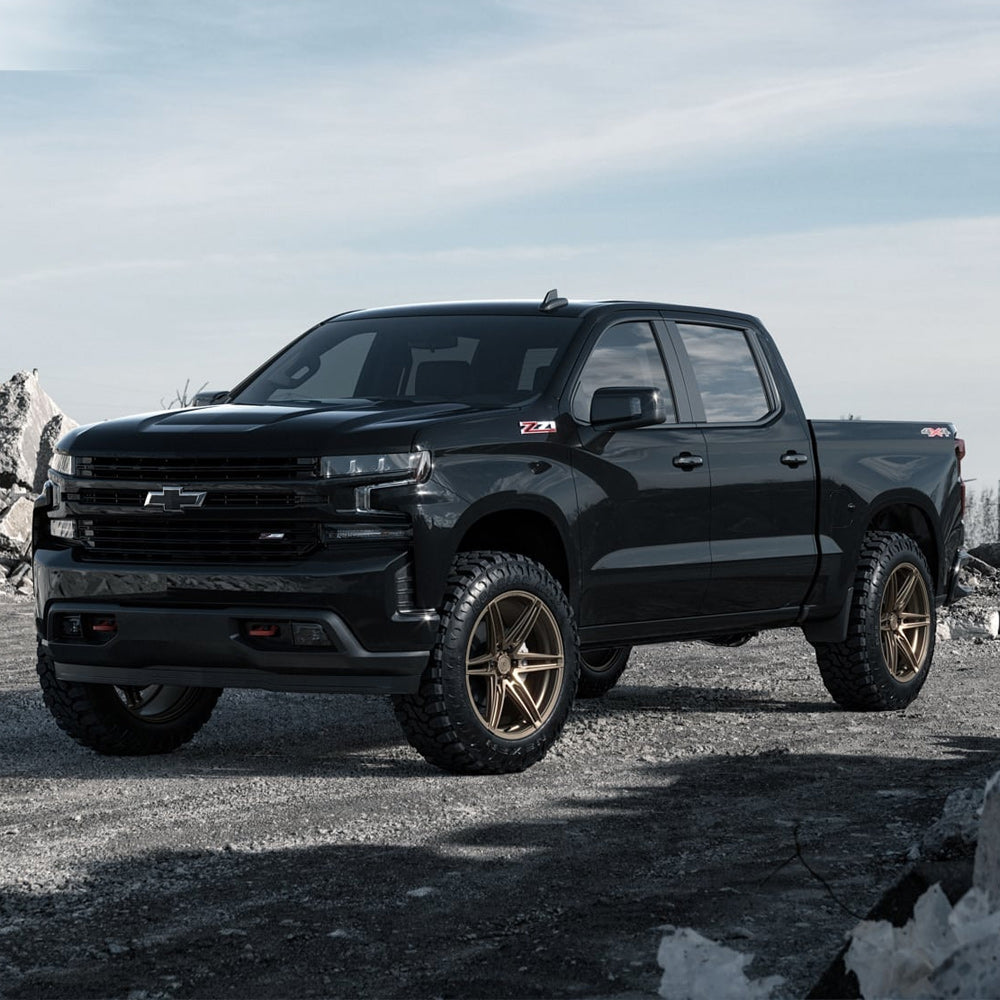 20" Rohana RFV1 Black 20x9.5 Forged Wheels Rims Fits 2019-2022 Ram 1500