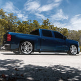 24" Velgen VFT6 Silver 24x10 Forged Concave Wheels Rims Fits Lincoln Mark LT