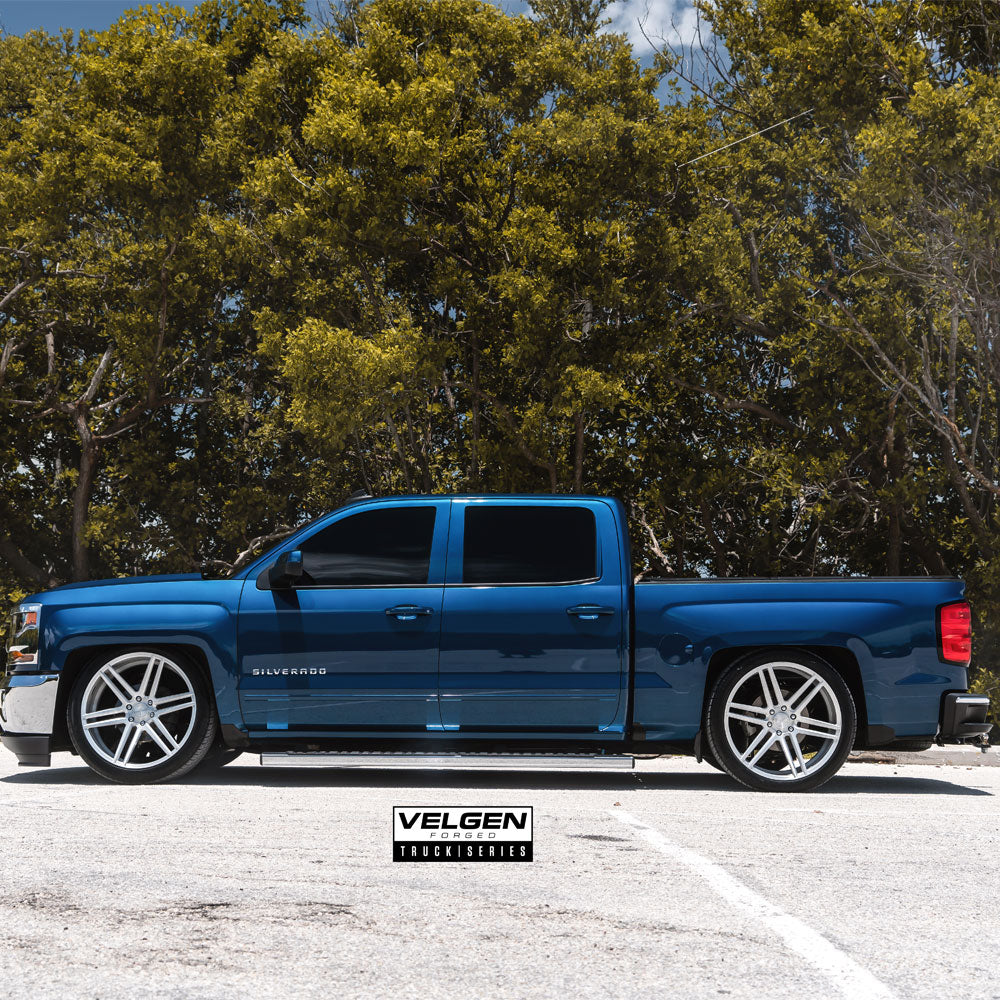 22" Velgen VFT6 Silver 22x10 Forged Concave Wheels Rims Fits Lincoln Navigator