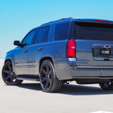 20" Vossen HF6-2 Tinted Gloss Black 20x9.5 Concave Wheels Fits Chevrolet Tahoe