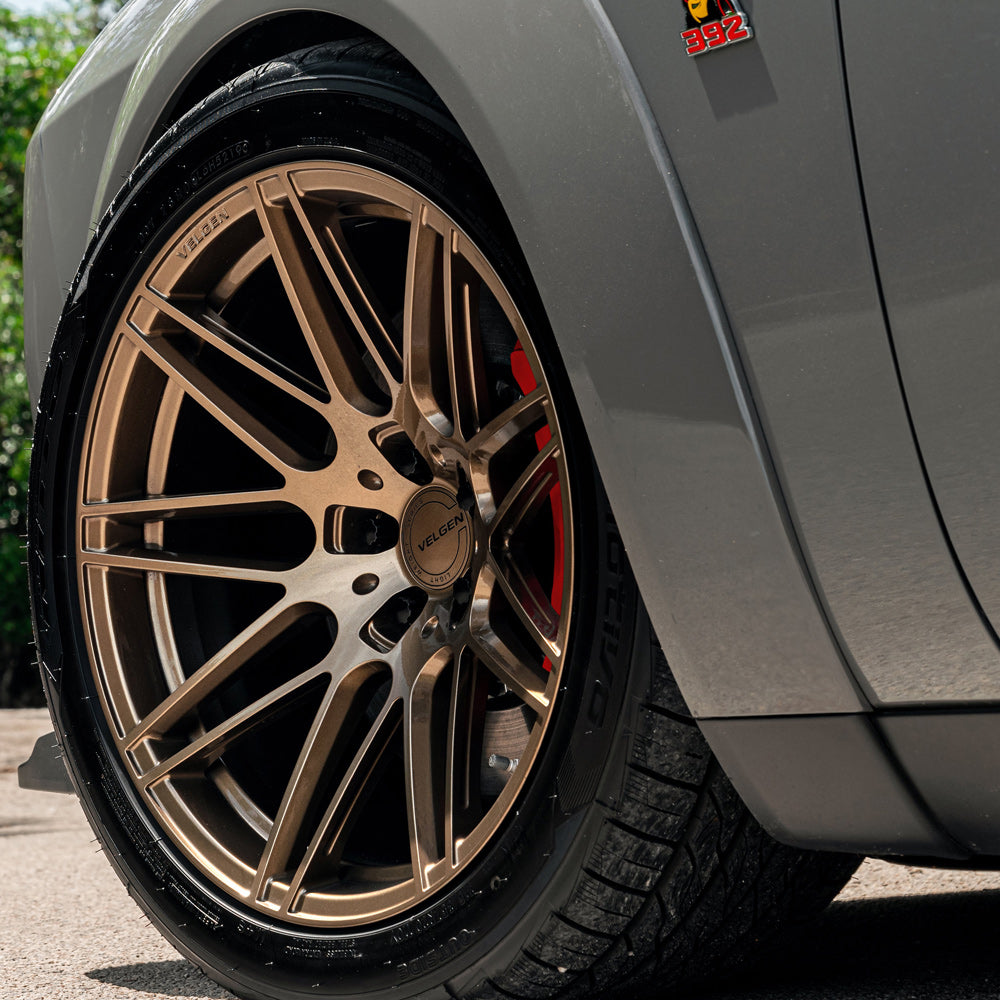 20" Velgen VF9 Bronze 20x11 Forged Wheels Rims Fits Dodge Challenger Widebody