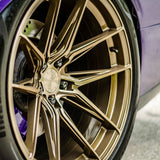 20" Vertini RFS1.8 Black 20x9 20x10.5 Concave Wheels Rims Fits Jaguar F-Type