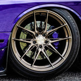 20" Vertini RFS1.8 Black 20x9 20x10.5 Concave Wheels Rims Fits Jaguar F-Type