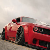 20" SAVINI SV-F4 GRAPHITE CONCAVE WHEELS RIMS FITS DODGE CHALLENGER RT SE