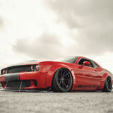 20" SAVINI SV-F4 GRAPHITE CONCAVE WHEELS RIMS FITS DODGE CHALLENGER RT SE
