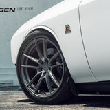 20" Velgen VF5 Grey Forged Concave Wheels Rims Michelin Tires Fits Ford Mustang