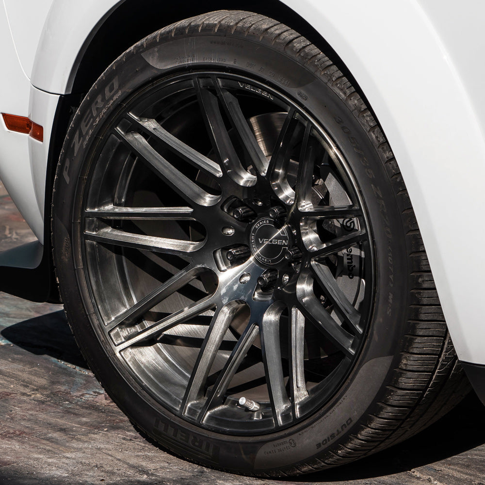 20" Velgen VF9 Titanium 20x11 Forged Wheels Rims Fits Dodge Charger Widebody