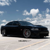 20" Velgen VF5 Grey Forged Concave Wheels Rims Michelin Tires Fits Ford Mustang