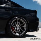 20" Velgen VF5 Grey Forged Concave Wheels Rims Michelin Tires Fits Ford Mustang
