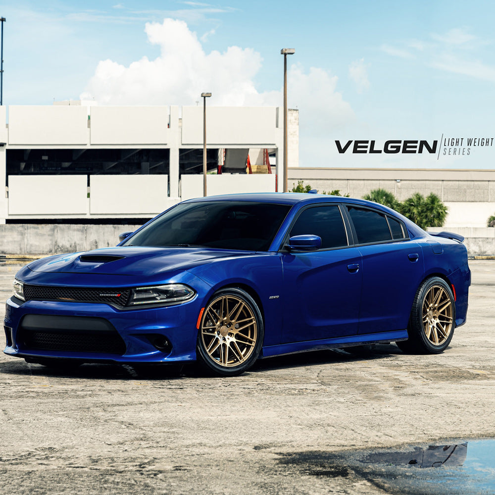 20" Velgen VF9 Bronze 20x9.5 20x11 Forged Wheels Rims Fits Dodge Charger