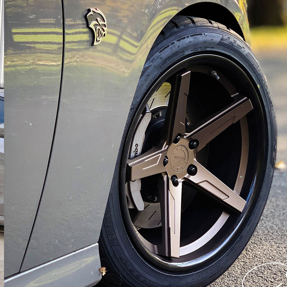 20" Vertini RFS1.7 Bronze 20x9 Rims Wheels Fits Audi TT TTS