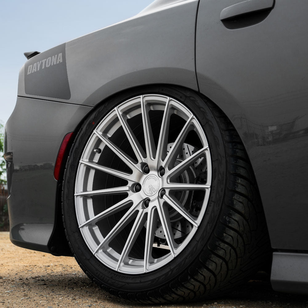 20" Avant Garde M615 Silver 20x8.5 20x10 Wheels Rims Fits Cadillac CTS V Coupe