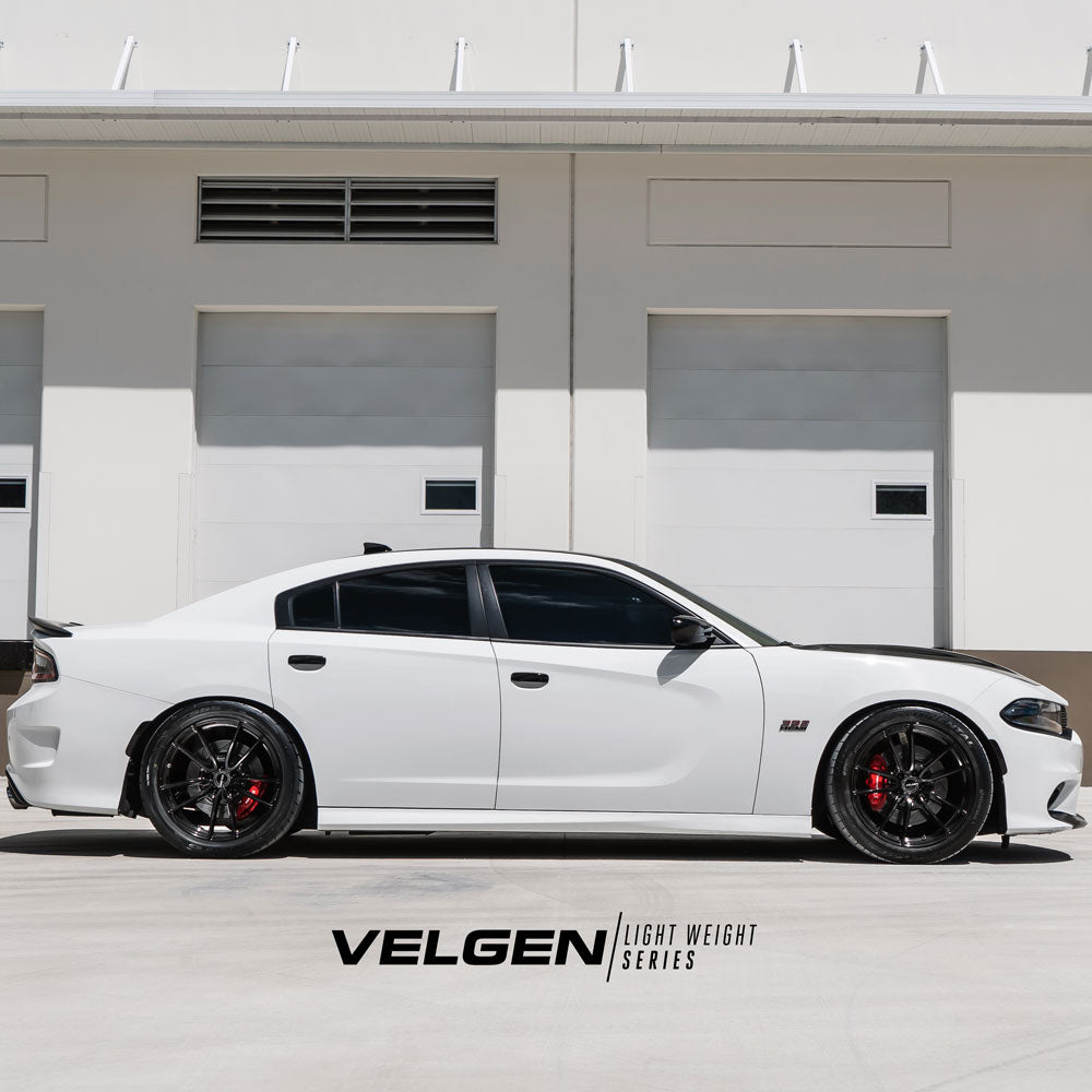 19" Velgen VF5 Gloss Black Concave Wheels Fits Lexus IS200 IS250 IS350