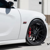 19" Velgen VF5 Gloss Black Concave Wheels Rims Fits Infiniti G35 Sedan