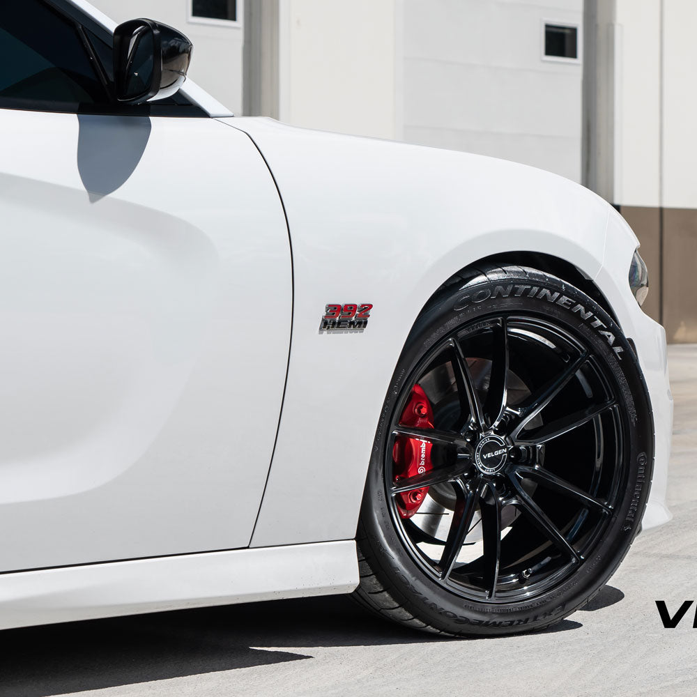 19" Velgen VF5 Gloss Black 19x9.5 19x10.5 Concave Wheels Rims Fits Tesla Model Y