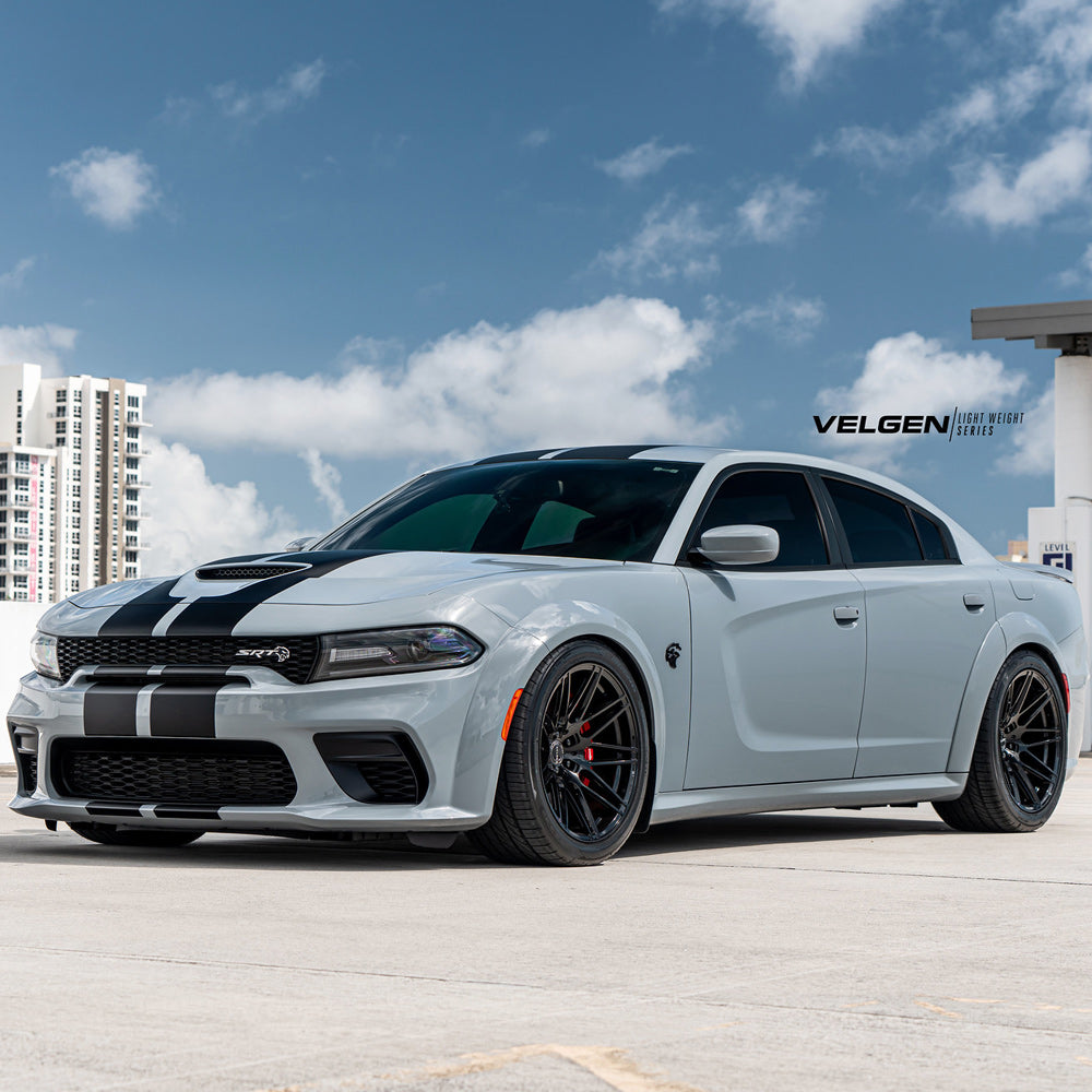 20" Velgen VF9 Black 20x9.5 20x11 Forged Wheels Rims Fits Dodge Charger
